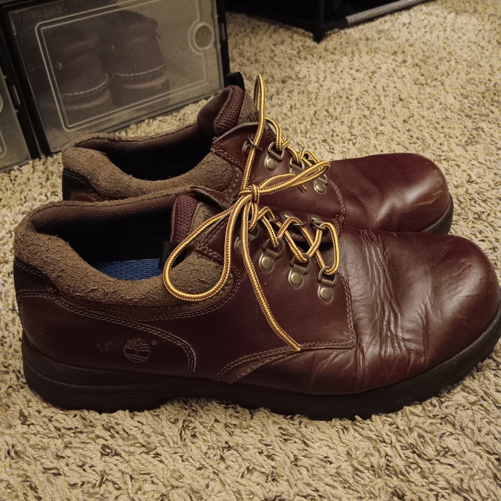 Timberland Brown Leather Field Boots